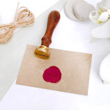 Custom wax seal logo stamp