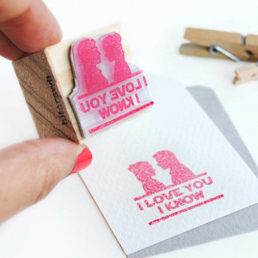 4 wedding stamp set I love you. I know for DIY decorating a geeky wedding stationery