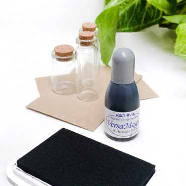 Versamagic Midnight Black refill ink