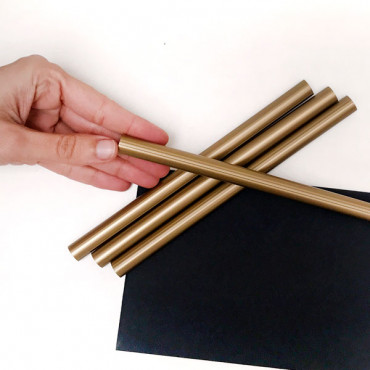 Gold sealing wax bars (4 units)