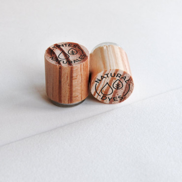 rubber stamp Natural Dyes in Various Languages