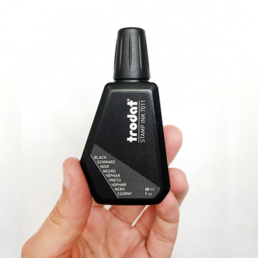 Trodat black ink pad refill for paper