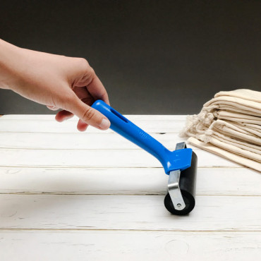 Rubber ink roller. Soft