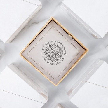 Personalized multilingual Thank you stamp