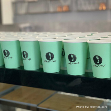Custom logo stamp for personalized paper cups
