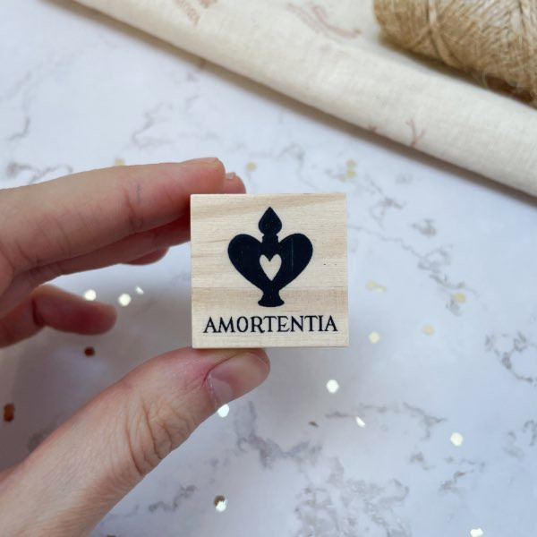 rubber stamp Magical Love potion stamp Amorentia for geeky journaling
