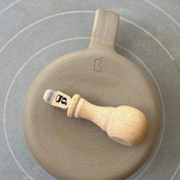 Sello 1 cm para personalizar piezas cerámica