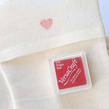 VersaCraft mini ink pad Poppy Red