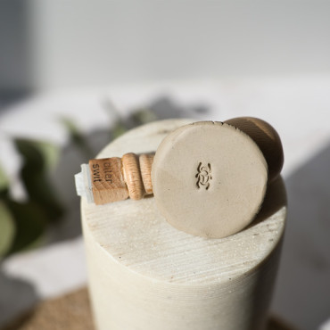 Egyptian Scarab symbol as a texture stamp for clay and soap