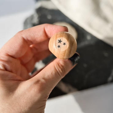 wooden stamp for clay by biterswit