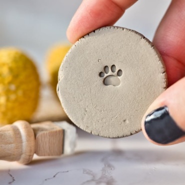sello huella perro para marcar jabones de perros by biterswit