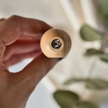 wooden stamp for clay decoration by biterswit