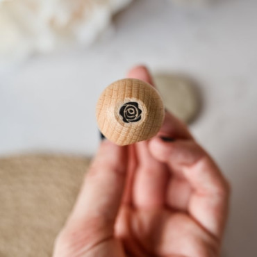 wooden handle stamp by biterswit
