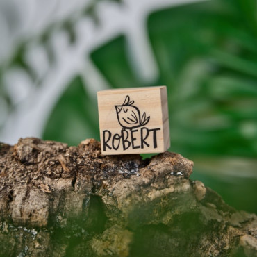 stamp for clothes with animals by sira lobo for biterswit