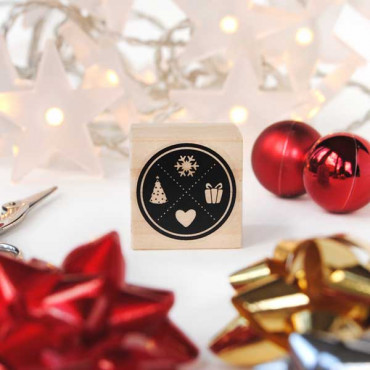Christmas stamp for Holiday decorations