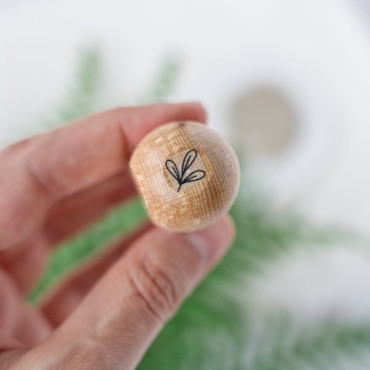 mini branch icon stamp for pottery decoration by biterswit