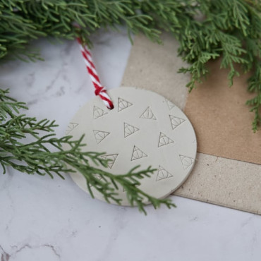magical handmade clay christmas tree ormaments by biterswit
