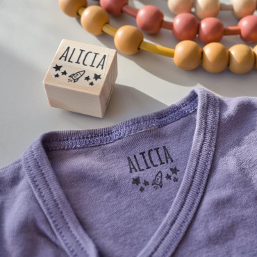 custom name stamp for clothes and school supplies by biterswit custom name stamp for clothes and school supplies by biterswit