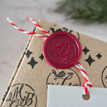 Three Kings wax seals for adding a magical touch to Christmas gifts.