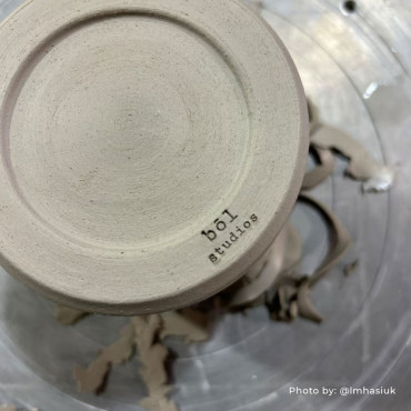 Custom clay stamp with your name or text. Pottery Makers mark. This stamp is not suitable for ink