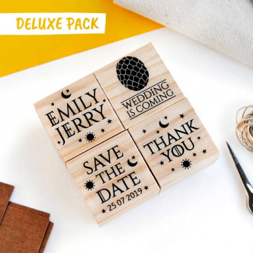 OPCIONAL: Puedes añadir el Deluxe Pack en las opciones de producto para decorar tu boda.