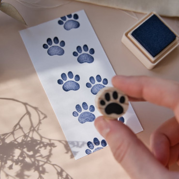 mini sello para marcar huellas de animales by biterswit