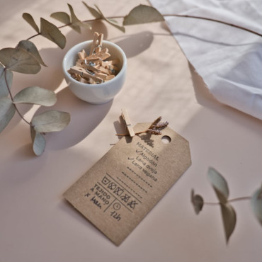 Tiny wooden clothespins for your crafting, decorating, and event needs.