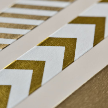 masking tape flechas color oro by biterswit