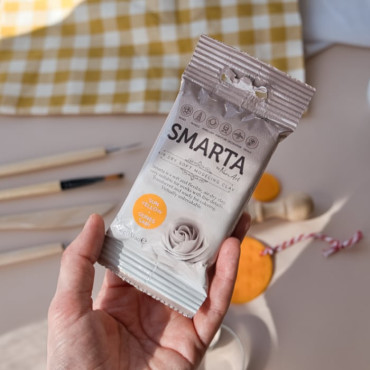 Soft and Flexible Smarta Sun Yellow Polymer Clay – No Baking Required