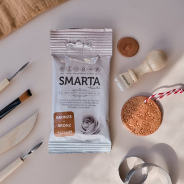 Smarta Bronze Air-Dry Modeling Clay for Crafts – Flexible & Durable