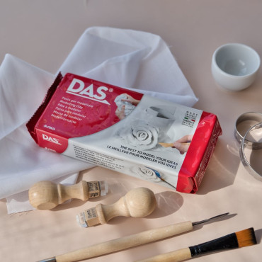 DAS Air-Drying White Modeling Paste for Crafting and Stamping