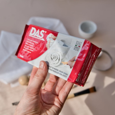 DAS Air-Drying Clay: Perfect for DIY Ceramics, Stamps, and Crafts