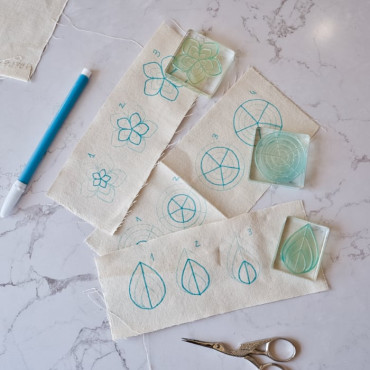 Why "Multi-Size"? Because with just four stamps, you get 11 different stamp sizes