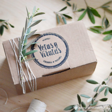 Large custom stamp for square or round logos