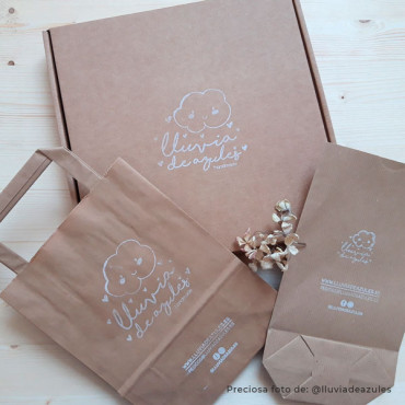 Large custom logo stamp for cardboard shipping boxes and packages
