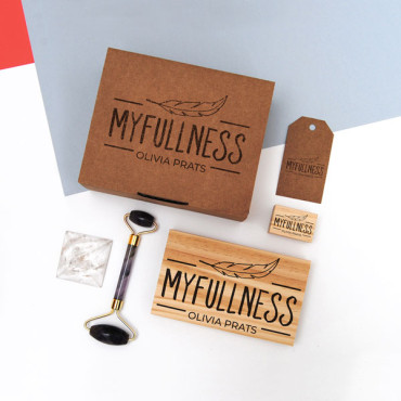 Custom logo stamp is perfect for large shipping boxes, making your packages look professional. Custom logo stamp is perfect for large shipping boxes, making your packages look professional.