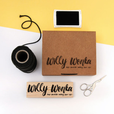 custom boxes with name and text by biterswit