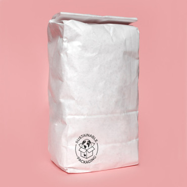 English stamp to mark sustainable and eco packaging by biterswit