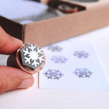 Brilliance Starlite Silver Ink pad for Paper. Stamp pad for Christmas decorations