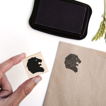 Pack of 4 Mini Stamps - Magical Animals | Cute Craft Stamps for Kids and DIY Projects