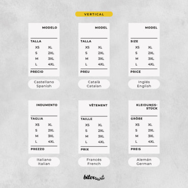 rubber stamp Label sizes and price for DIY clothing hang tags