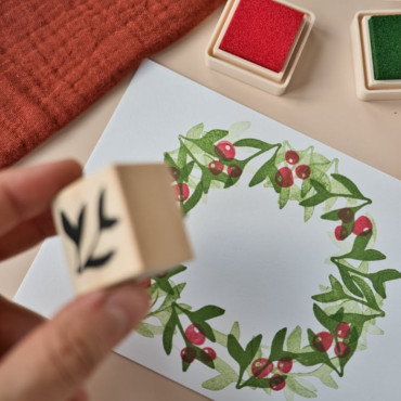 VersaCraft Pine mini ink pad for paper, fabric and wood
