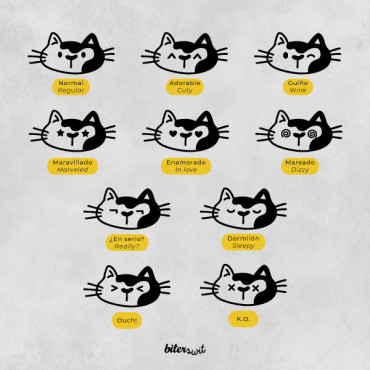 sello caritas de gato para elegir by biterswit