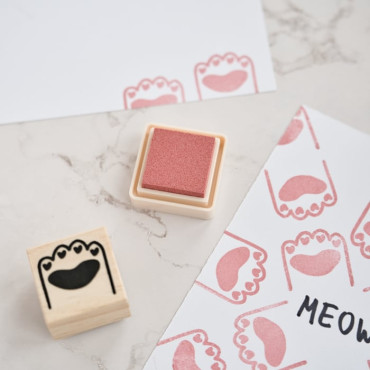 Mini VersaCraft Ash Rose Pastel Pink Ink for Paper, Fabric and Wood by biterswit