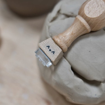 Ceramic stamps with kawaii faces – Perfect for mugs, handmade soap and polymer clay figures