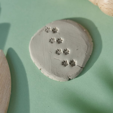 Sello huellas perro gato para modelar arcilla polimérica, decorar bowls o pendientes con diseño pet lover Sello huellas perro gato para modelar arcilla polimérica, decorar bowls o pendientes con diseño pet lover