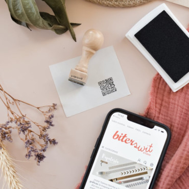 Sello QR para Instagram o web, ideal para emprendedores y personalizar tu marca