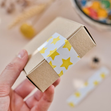 Sello estrella pequeño para scrapbooking, bullet journal y detalles de regalo originales
