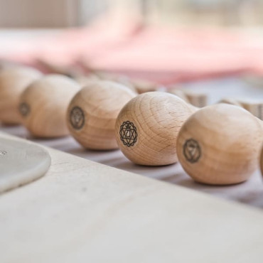 Pack de sellos de chakras para cerámica, símbolos energéticos clásicos para piezas de meditación y yoga