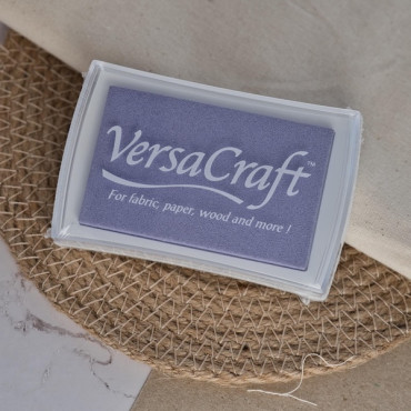 VersaCraft Pale Lilac ink pad standard size for rubber stamps, fabric and scrapbooking